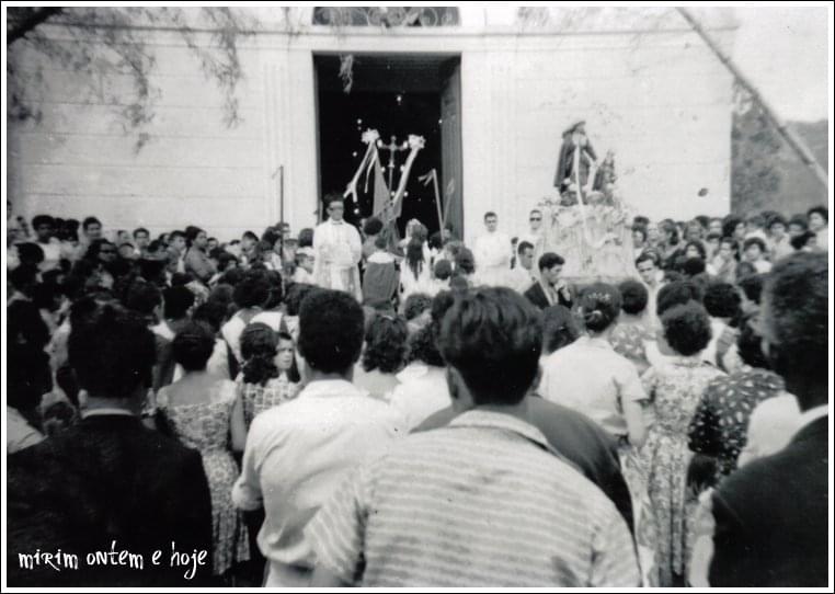 Foto da festa do divino ano 1955