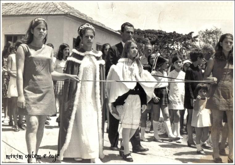 Foto da festa do divino ano 1973