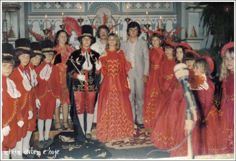 Foto da festa do divino ano 1981