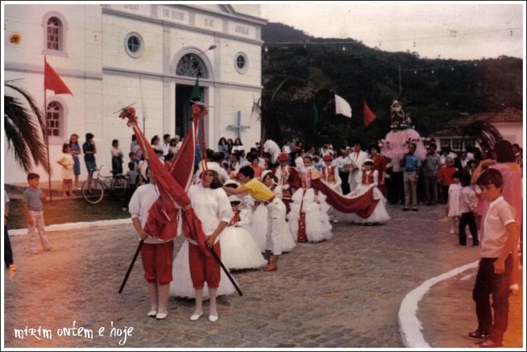 Foto da festa do divino ano 1986