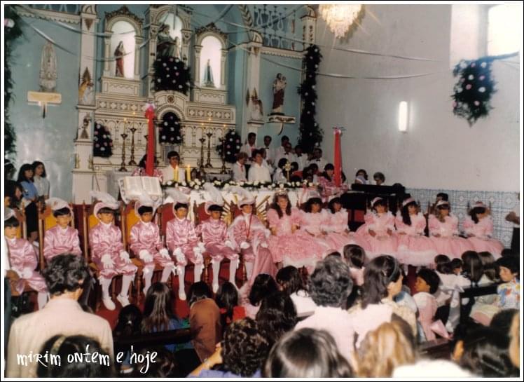 Foto da festa do divino ano 1989