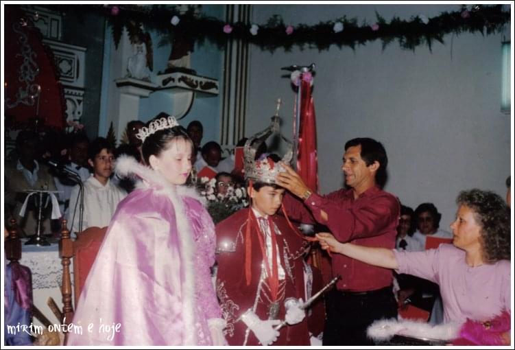 Foto da festa do divino ano 1990