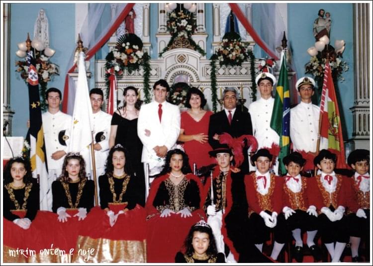 Foto da festa do divino ano 1996